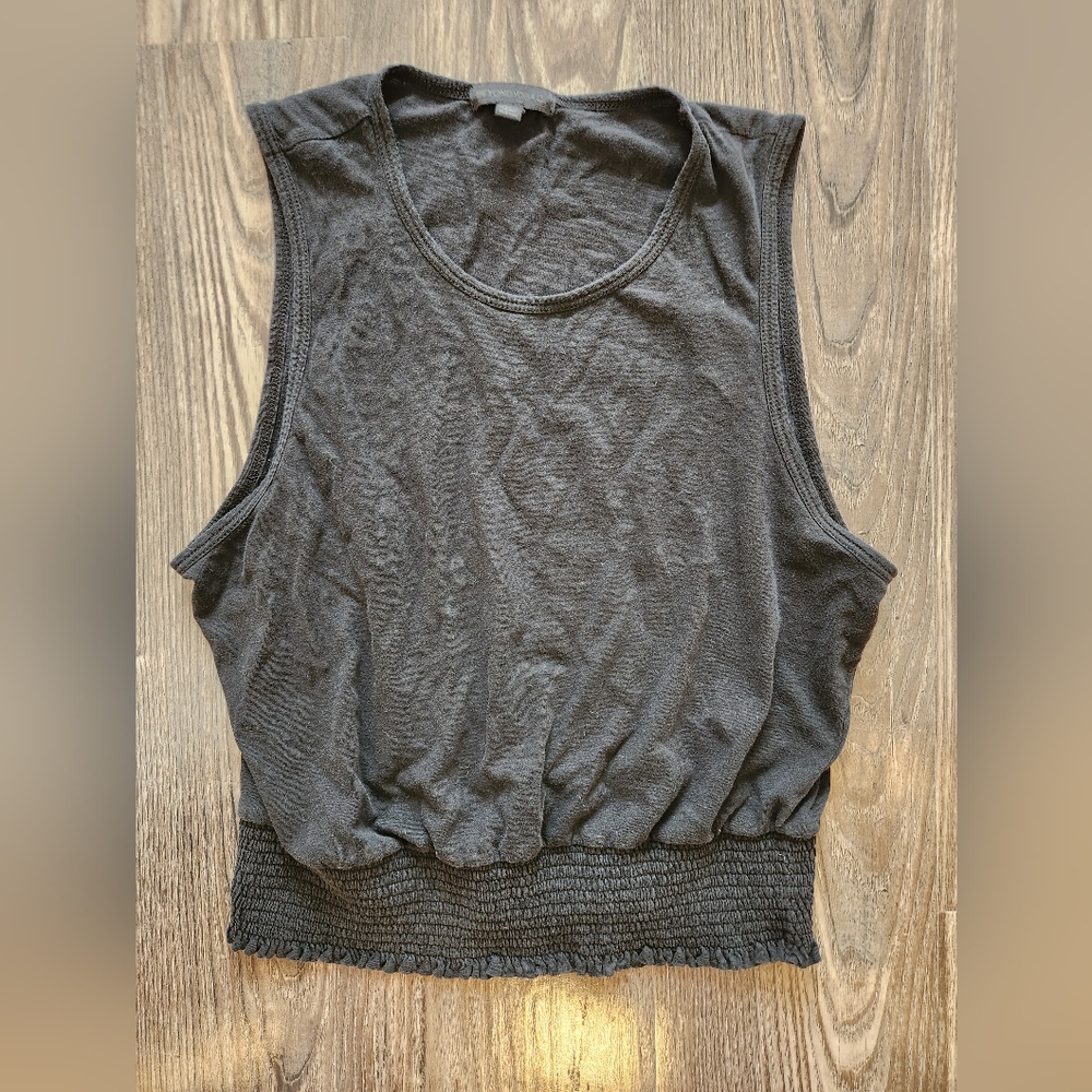 Beyond Yoga Smocked Waist Crop Top - Size S